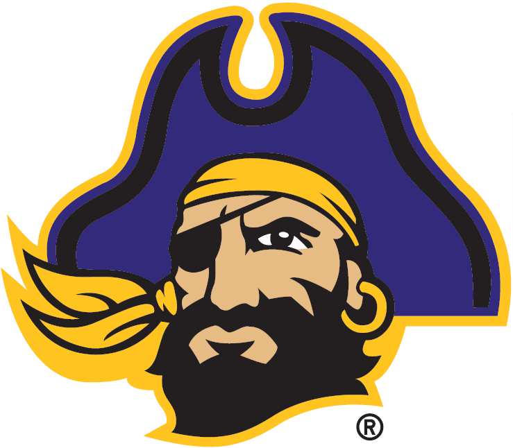 East Carolina Pirates 2014-Pres Secondary Logo t shirts iron on transfers
